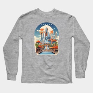 Retro Design Xandar Long Sleeve T-Shirt